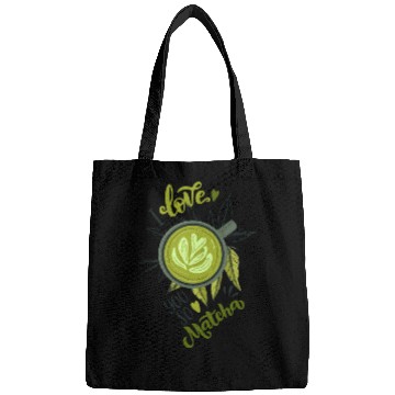Discover I Love You So Matcha Tea Latte Lover Bags