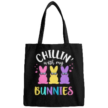 Discover Chillin With My Bunnies Teacher Easter Bags