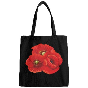 Discover Poppy Flower Flowers Flora Nature Bags