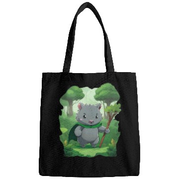 Discover Wombat Hero - Green Cape Wombat Bags