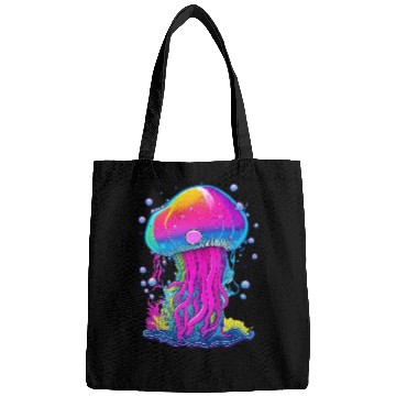 Discover Vibrant Jellyfish Colorful Bags