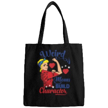 Discover groovy weird moms build character Bags