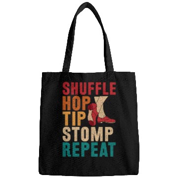 Discover Tap Dance Tap Dancer Shuffle Hop Tip Stomp Repeat Bags