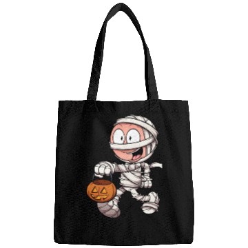 Discover Kid In Mummy Costume Trick Or Treating Bags