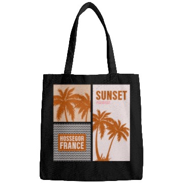 Discover Sunset Paradise Hossegor France Bags
