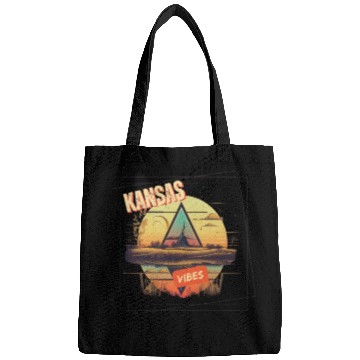 Discover Kansas vibes Bags