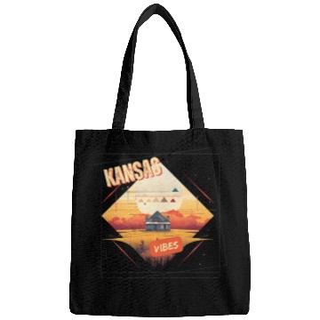 Discover Kansas vibes Bags