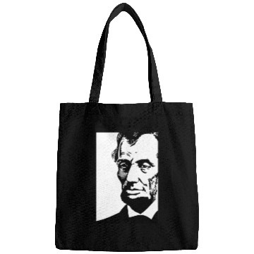 Discover Black White Abraham Lincoln Bags