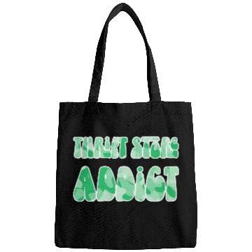 Discover Thrift Store Addict green camo Bags