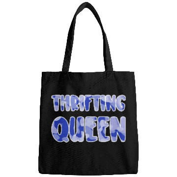 Discover Thrifting Queen blue camo Bags