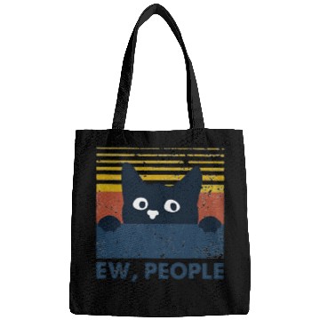 Discover Ew people cat funny gifts Bags