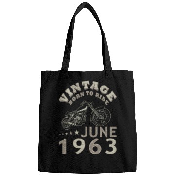 Discover Biker party June 1963 60th anniversary Bags