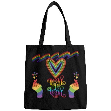 Discover LOVE IS LOVE Bags