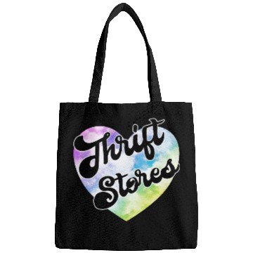 Discover Thrift Stores pastel clouds heart Bags
