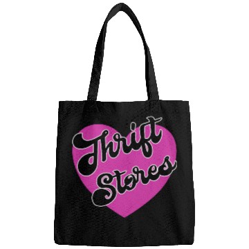 Discover Thrift Stores pink heart Bags