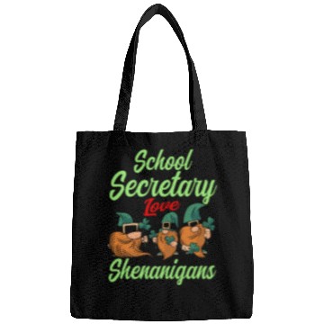Discover School Secretary St. Patrick's Day Bags