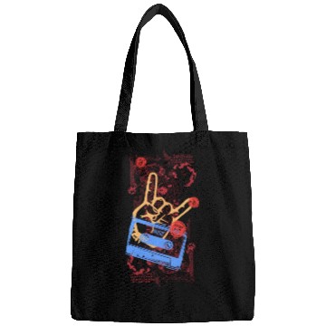 Discover devil horns hand Bags