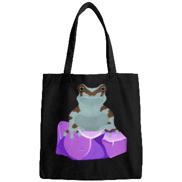 Discover Frog Crystal Amethyst Gemstone For Toad Owners Bags