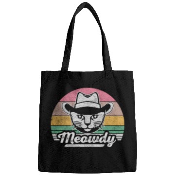 Discover Mashup Between Meow And Howdy Cat Meme Cat Bags