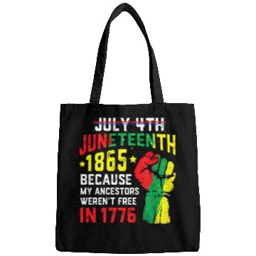 Discover July 4Th Juneteenth 1865 African Melanin Black Pro Bags