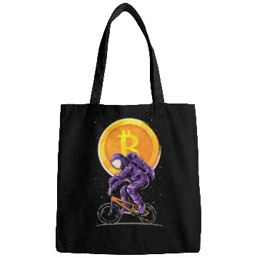 Discover Bitcoin Coin-Crypto Astronaut Bags