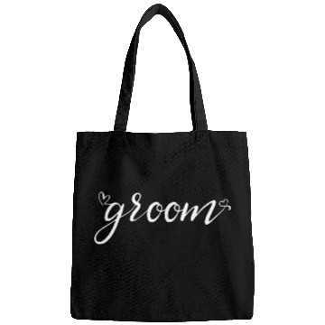 Discover Groom And Bride Wedding Just Married Bags