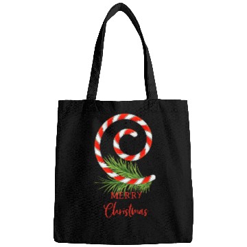 Discover Merry Christmas Candy Cane Bags
