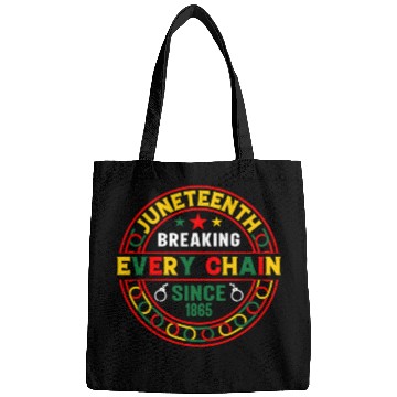 Discover Juneteenth Breaking Every Chain Since 1865 Bags