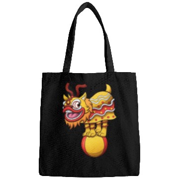 Discover Lion Dance Act Bags