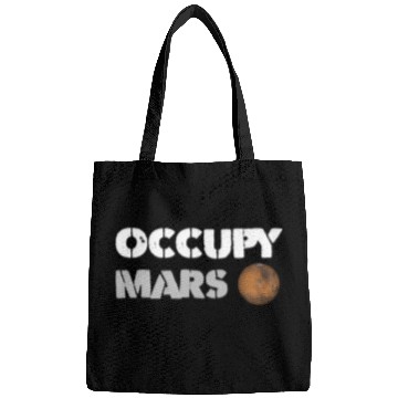 Discover Occupy Mars Replica Science Space Nerd Genius Bags