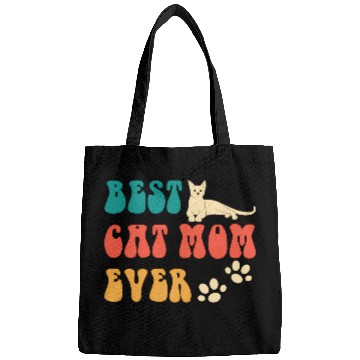 Discover Best Cat Mom Ever Mothers Day - Cat For Bags