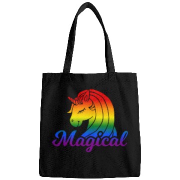 Discover Magical Rainbow Unicorn | TTRPG Pride Bags