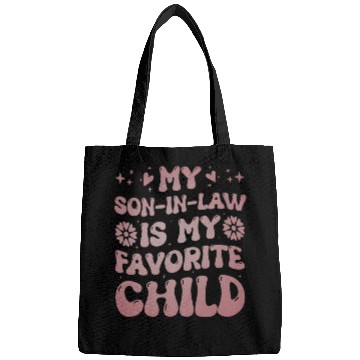 Discover My Son In Law Is My Favorite Child Funny Family Bags