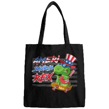 Discover Amerisaurus Rex America Party Independence Day Bags