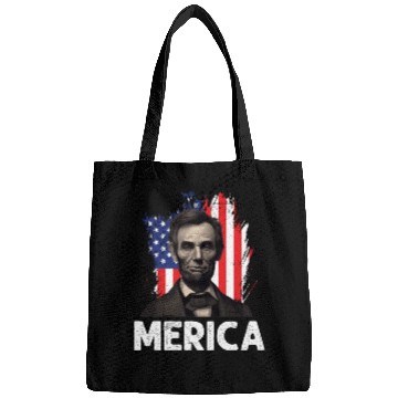 Discover Merica Lincoln President Independence Day Party Bags