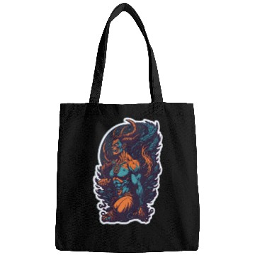 Discover Strong fantasy minotaur Bags