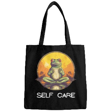 Discover Yoga Meditation Meditate and Elevate Self Care Bags
