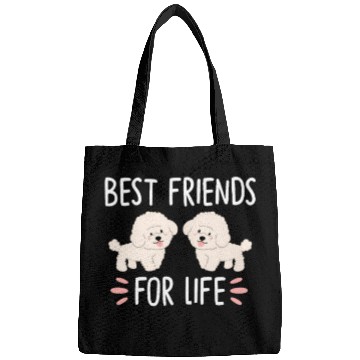 Discover Best Friends For Life, Bichon Frise Bags