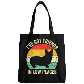 Discover Zekonga Corgi Ive Got Friends In Low Places Bags