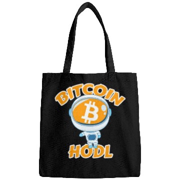 Discover Bitcoin Coin-Crypto Astronaut-HODL Bags