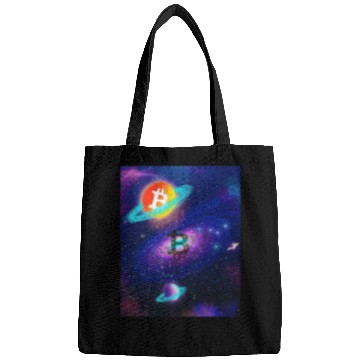 Discover Bitcoin Coin-Crypto SPACE Bags