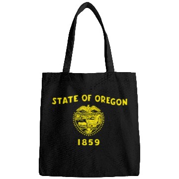 Discover Blue Oregon Flag State Usa Bags