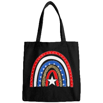 Discover Rainbow 4Th Of July Independence Flag Awesome Bags