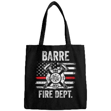 Discover Barre Vermont Fire Dept Thin Red Line Bags
