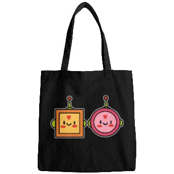 Discover Kawaii Robot Japanese Gift Bags