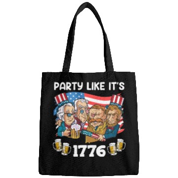 Discover Party like it's 1776 Patriot US Presidents Bags