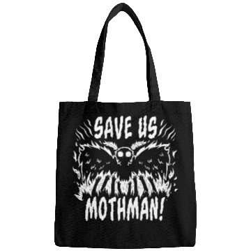 Discover Save Us Mothman Bags