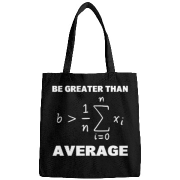 Discover Be Greater Than Average Math Professor Bags