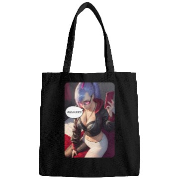 Discover Cyberpunk Waifu Influencer Design 4 Bags