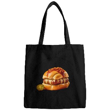 Discover Hotdog bun with churros Bags design